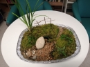 James Alan from Junior Church made this Easter Garden for display at the Irvine Unit in Bexhill